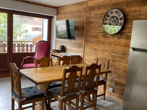 Dining - 3-Room Apartment for 6 with Balcony in Valloire (Valloire)