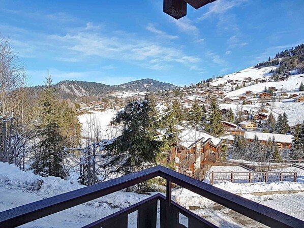 Property grounds - Cozy studio for 4 in La Clusaz with balcony and garage (La Clusaz)