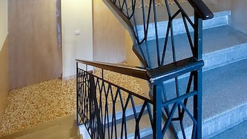 Handrails in stairways