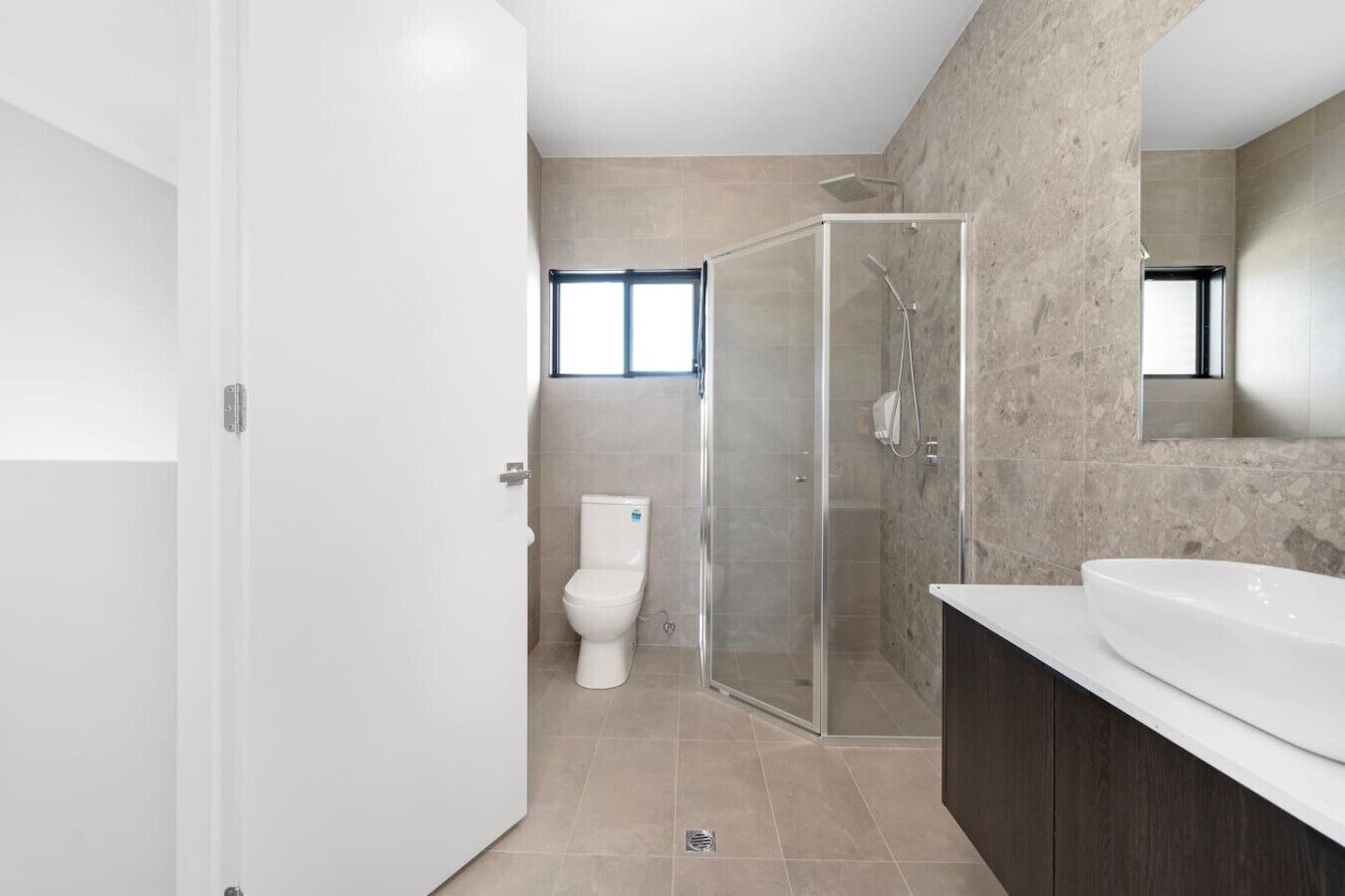 Shower, hair dryer
