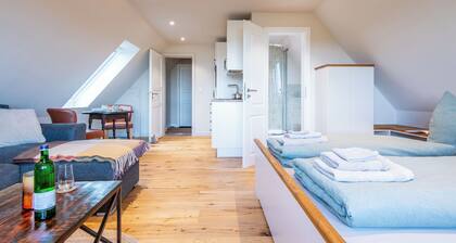 Sandpiper on the Wadden Sea in the German-Danish meadows, pet friendly!