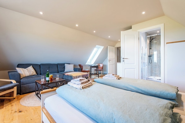 1 Schlafzimmer, kostenloses WLAN, Bettwäsche