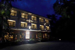 Façade de l’hébergement