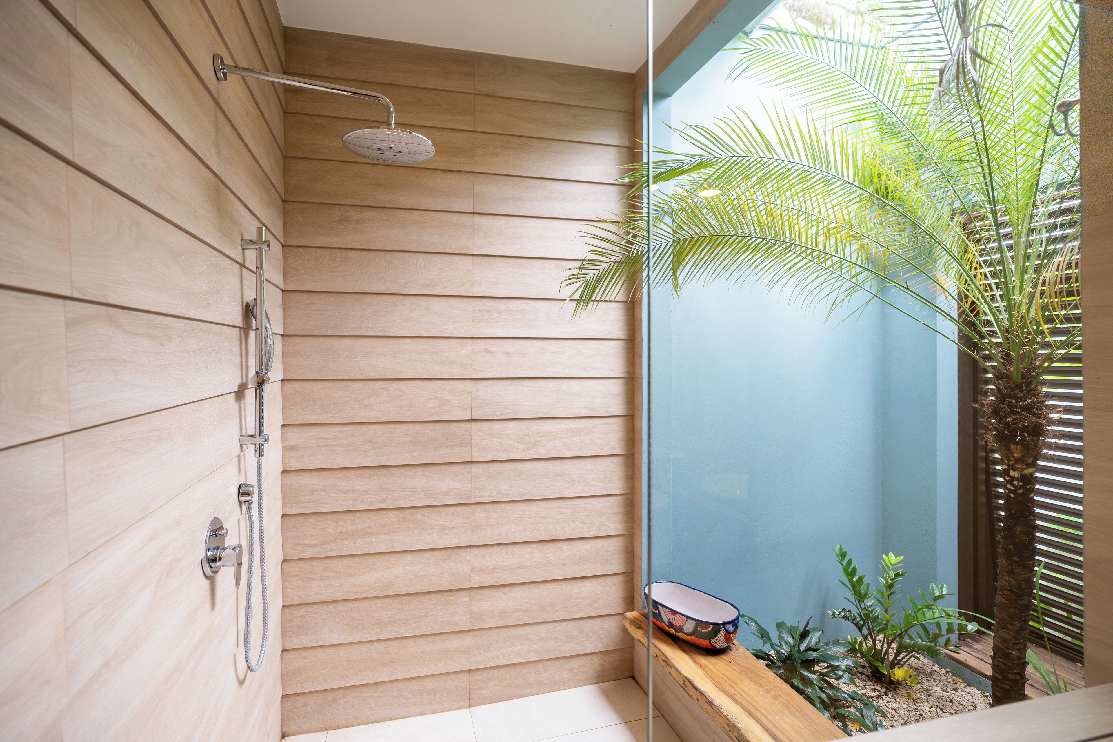 Maison, 3 chambres, piscine privée, vue piscine | Salle de bain