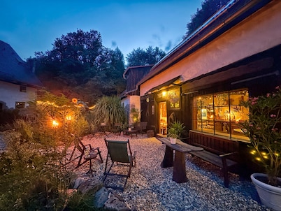 Cottage With Sauna, Pub & Terrace By The River Nestled In Nature