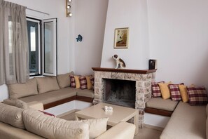 Duplex, 3 Bedrooms, Non Smoking, Pool View | Iron/ironing board - Villa Christina (Nafplio)