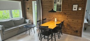 Family Apartment, 2 Bedrooms, Hill View | Living area | 40-inch flat-screen TV with digital channels - Bergsgården Lodge Järvsö (Jarvso)