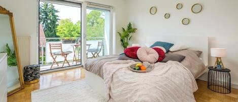 2 slaapkamers, beddengoed