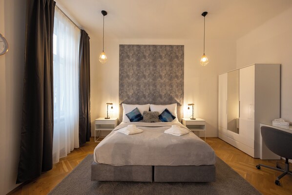 1 bedroom, iron/ironing board, travel cot, WiFi