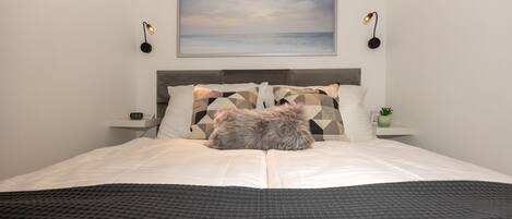 1 habitación, tabla de planchar con plancha, cuna de viaje y wifi