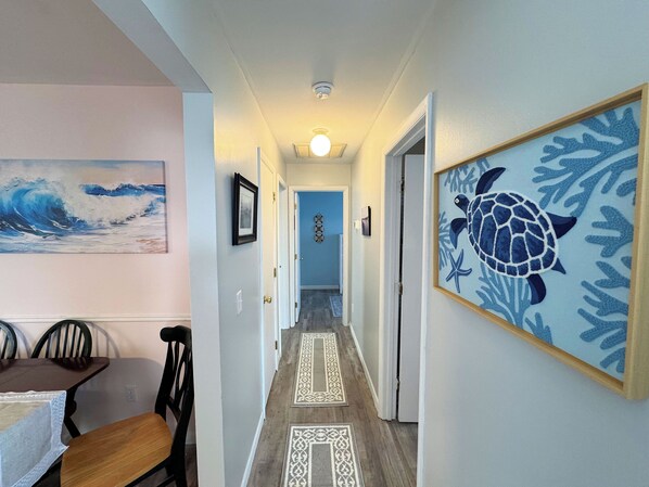 Interior - Ocean House 2 - duplex -Newly renovated. 3BR, 2 Bath duplex with back deck. (Chincoteague)