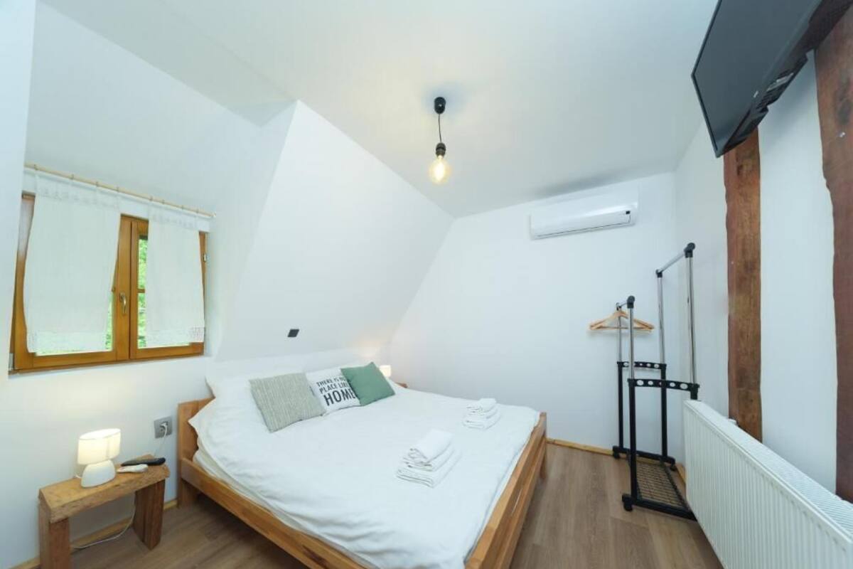 Apartemen, 2 kamar tidur | 2 kamar tidur, tempat tidur bayi gratis, Wi-Fi gratis, dan seprai linen