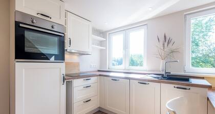 Vogelkoje Living in nature, vacation apartment with terrace and beach chair