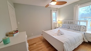 3 chambres, fer et planche Ă repasser, Wi-Fi gratuit, draps fournis