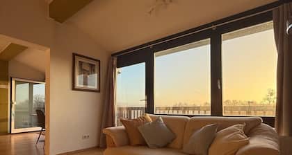 Haus am See - Ferienwohnung mit Panoramablick