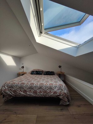 1 chambre, fer et planche à repasser, Wi-Fi, literie fournie