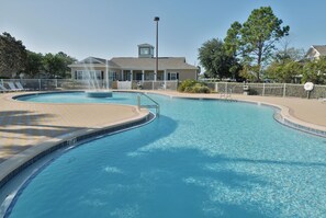 Pool - Amazing Pool, Walk to Beach + Dining + Golf! (Panama City)