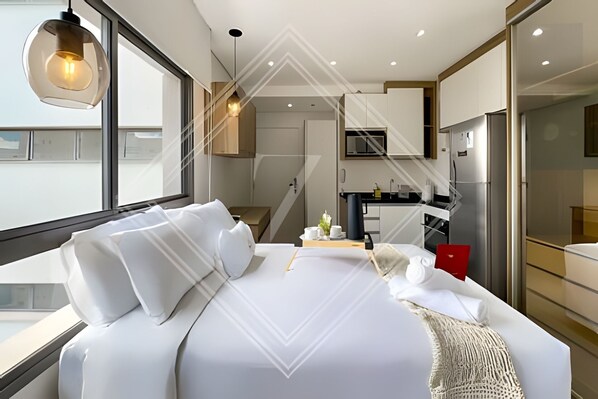 Appartement | 1 chambre, chambres insonorisées