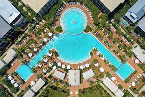 A heated pool - Private Beach, Large Pool, 30A Vacation Rental (Inlet Beach)