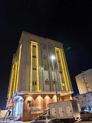 Majoituspaikan julkisivu