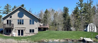 UP Lake Home with access to 3 lakes - fish, swim, relax!