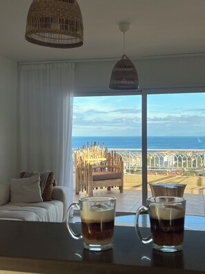 Living area - Magnifique Appartement Terrasse de Standing en Balagne - Exceptional sea view  (L'Île-Rousse)