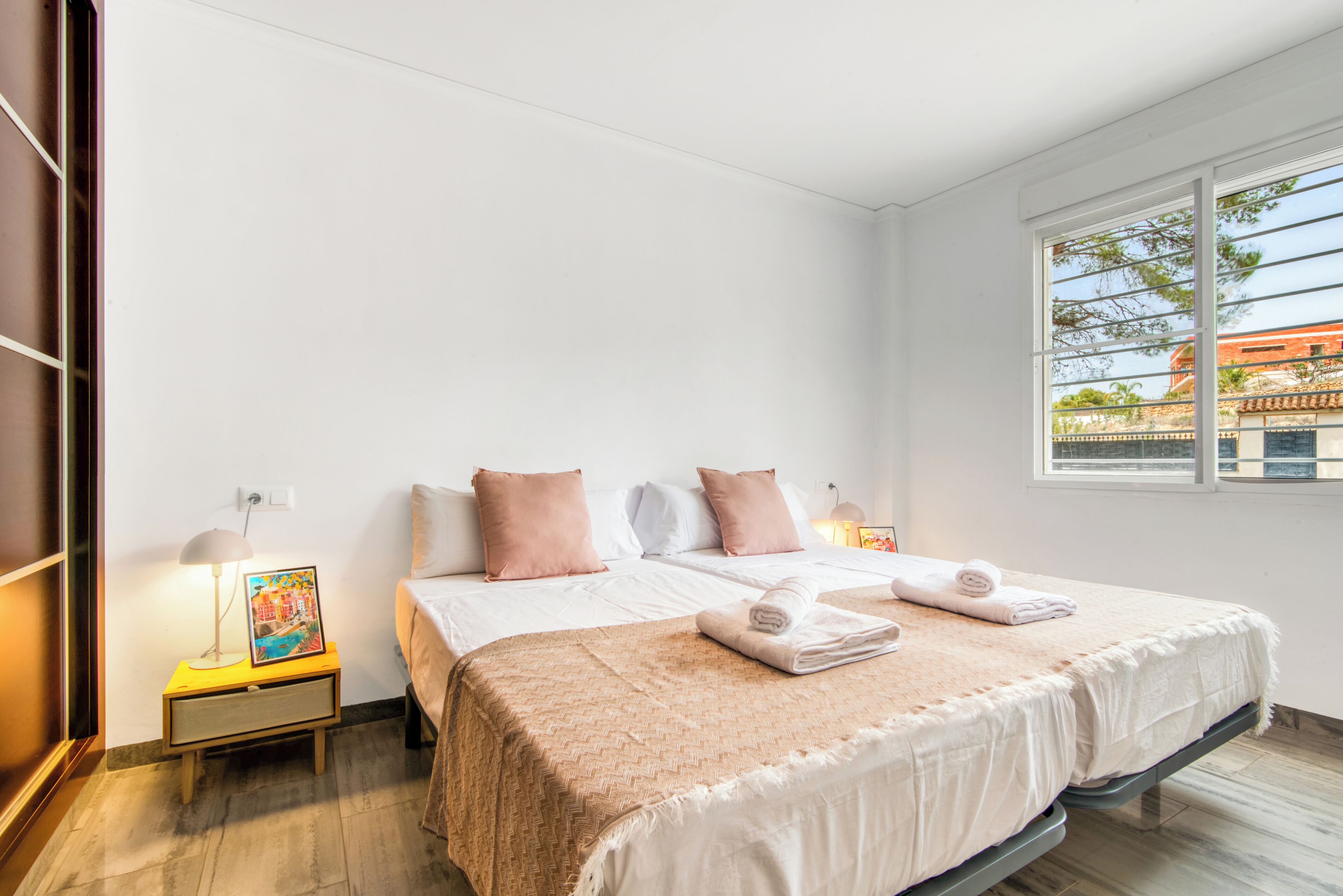 4 bedrooms, iron/ironing board, travel crib, WiFi
