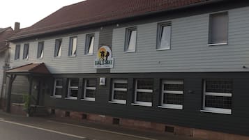 Fassade der Unterkunft