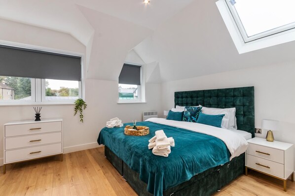 2 soverom, strykejern/-brett og wi-fi (inkludert)