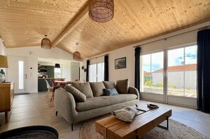 Living area - Charming new Oléronaise house - Saint Denis d'Oléron (Saint-Denis-d'Oléron)