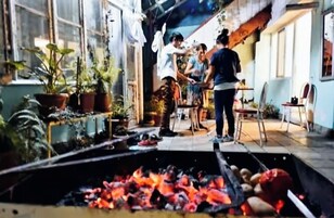 Área de sala de estar