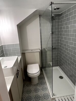 Towels, soap, toilet paper