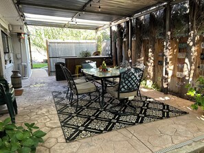 Restauration en plein air