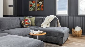 TV connectée, cheminée