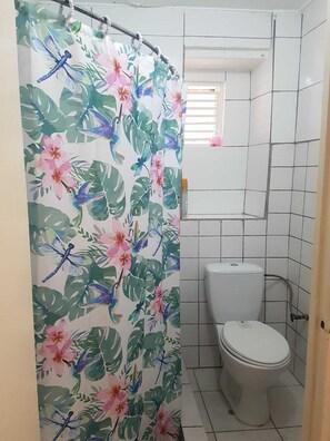 Towels, soap, toilet paper