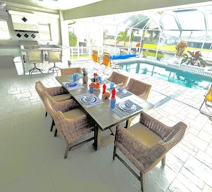 Restauration en plein air