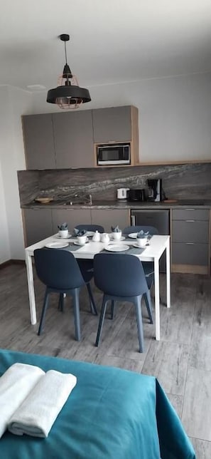 Full-size fridge, microwave, stovetop, dishwasher - Apartamenty Jasieńczyk (Mielenko)