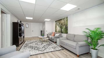 Smart-tv en een kantoor