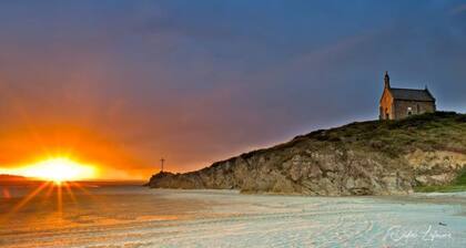 maison de vacances avec jacuzzi au bord de mer et chemin des douaniers