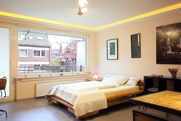 1 soverom, strykejern/-brett, wi-fi og sengetøy