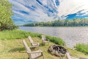 Property grounds - Cozy UP River Cabin—Prime Spring Trout Fishing & Easy UP Exploring (Cornell)
