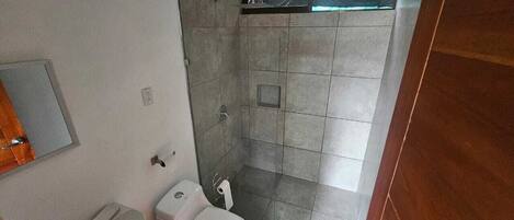 Towels, soap, toilet paper