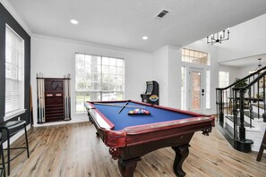 Games room - Your Charming Getaway w/ Game Room & Pool Oasis (Houston)