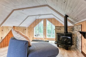 Interior - L'amour Des Pins - Nature, SPA, Mountain Views (Saint-Alexis-des-Monts)