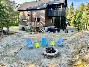 Property grounds - L'amour Des Pins - Nature, SPA, Mountain Views (Saint-Alexis-des-Monts)