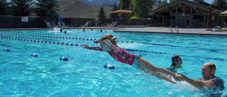 Piscine chauffée