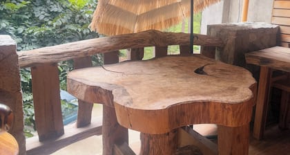 Spacious 5-bedroom wooden chalet in peaceful Sagada with WiFi