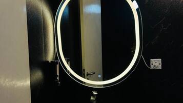 Towels, soap, toilet paper