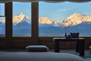 Vue sur les montagnes