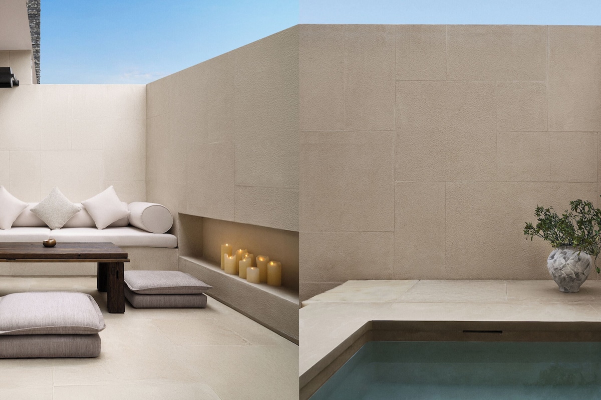 Deluxe Tek Büyük Yataklı Oda, Tepe Manzaralı | Banyo | Saç kurutma makinesi, havlu, sabun, şampuan